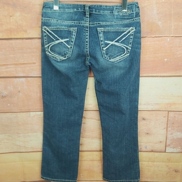 📣2/40$📣 SILVER Frances capri jeans size 26 - Picture 5 of 8